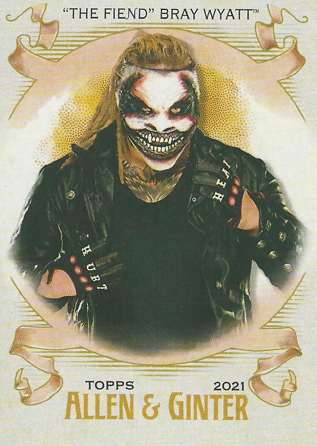 WWE Topps Heritage 2021 Bray Wyatt AG-25 trading card PW Catalog