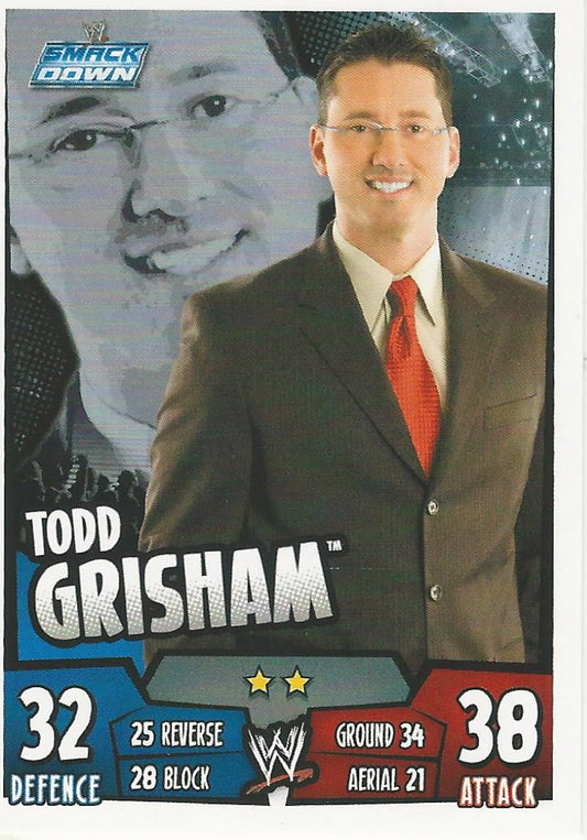 WWE Topps Slam Attax Rumble 2011 Todd Grisham #125