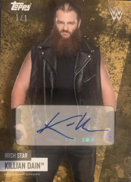 Irish Star – Killian Dain trading card PW Catalog
