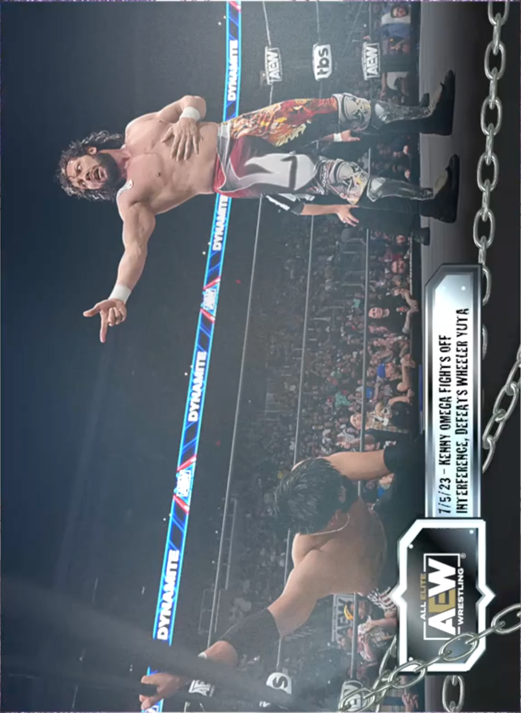 7/5/23 – Kenny Omega – Kenny Omega Fights OFF Interference, Defeats Wheeler Yuta
