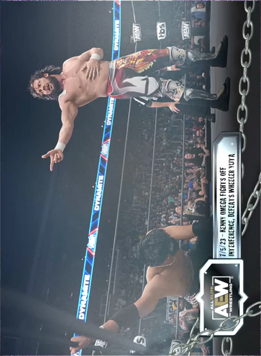 7/5/23 – Kenny Omega – Kenny Omega Fights OFF Interference, Defeats Wheeler Yuta
