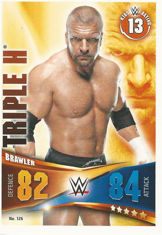 WWE Topps Slam Attax Rivals 2014 Triple H HHH #126