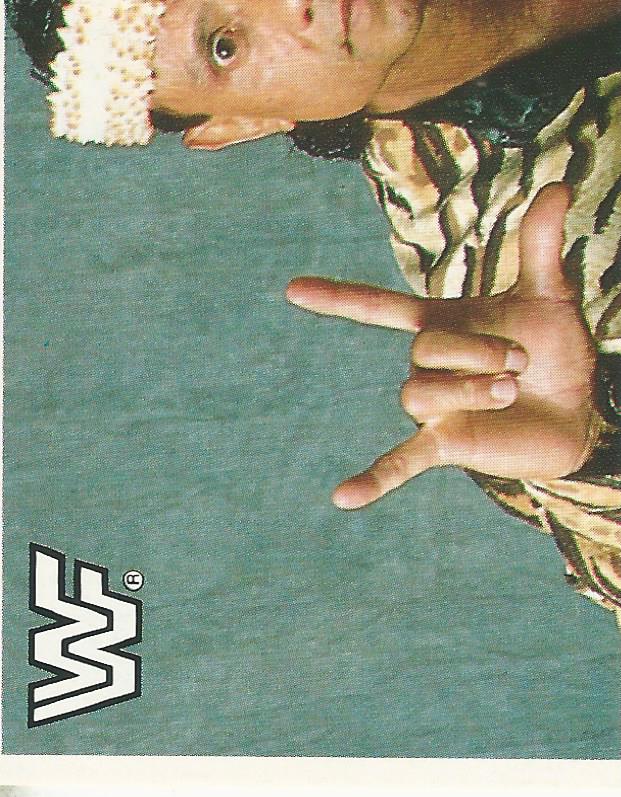 WWF Merlin Sticker Collection 1990 Jimmy Snuka #126