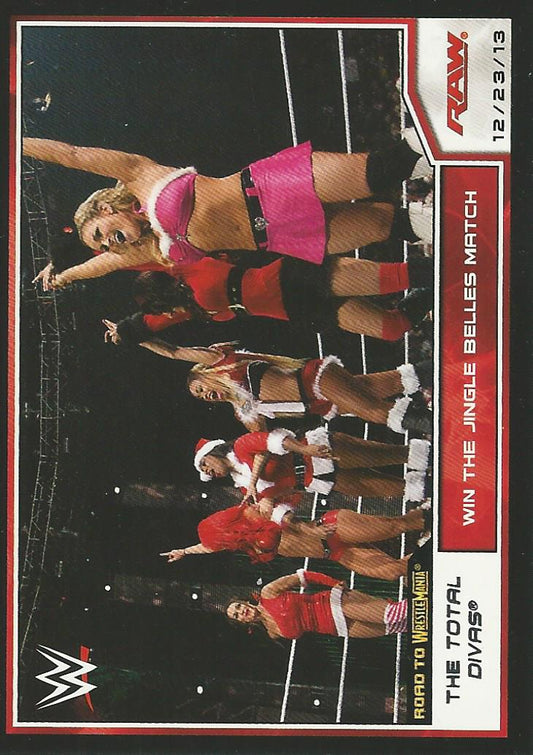 WWE Topps Road to Wrestlemania 2014 Total Divas #66