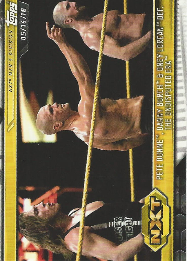WWE Topps NXT 2019 Dunne Lorcan and Burch #26