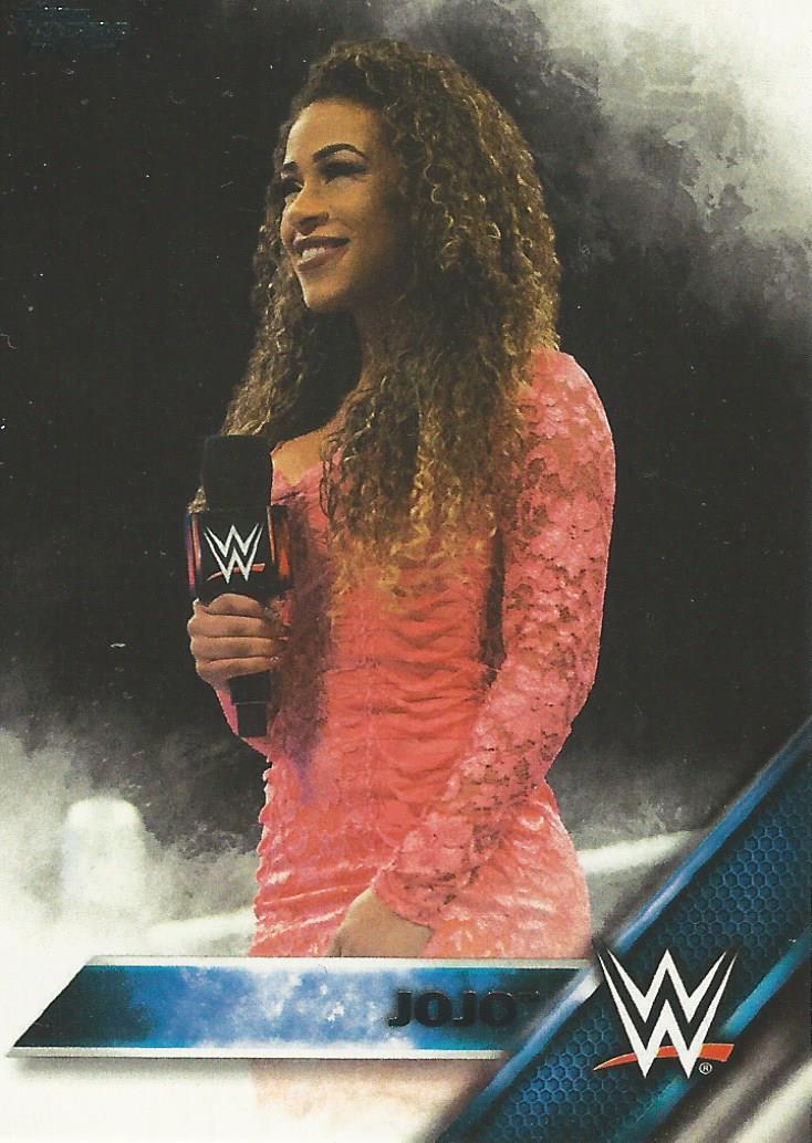 WWE Topps Then Now Forever 2016 JoJo #126