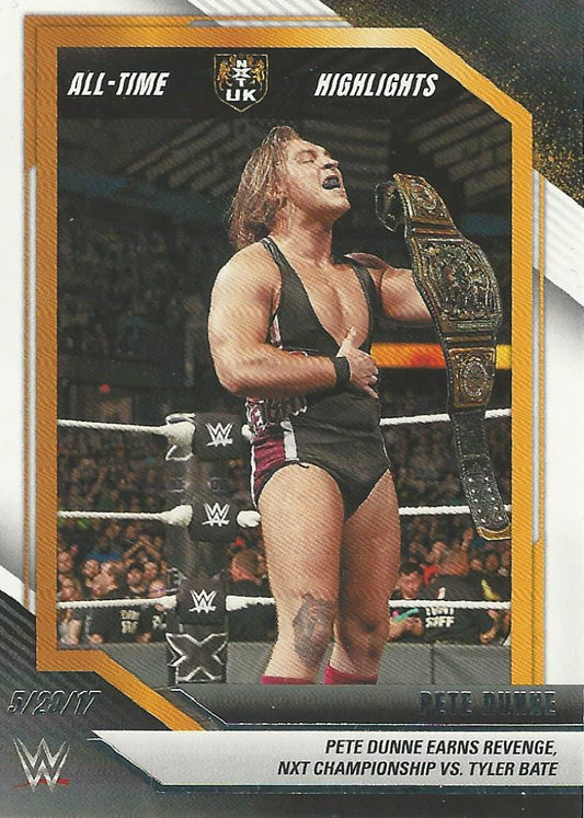 WWE Panini NXT 2022 All Time Highlights Pete Dunne #11