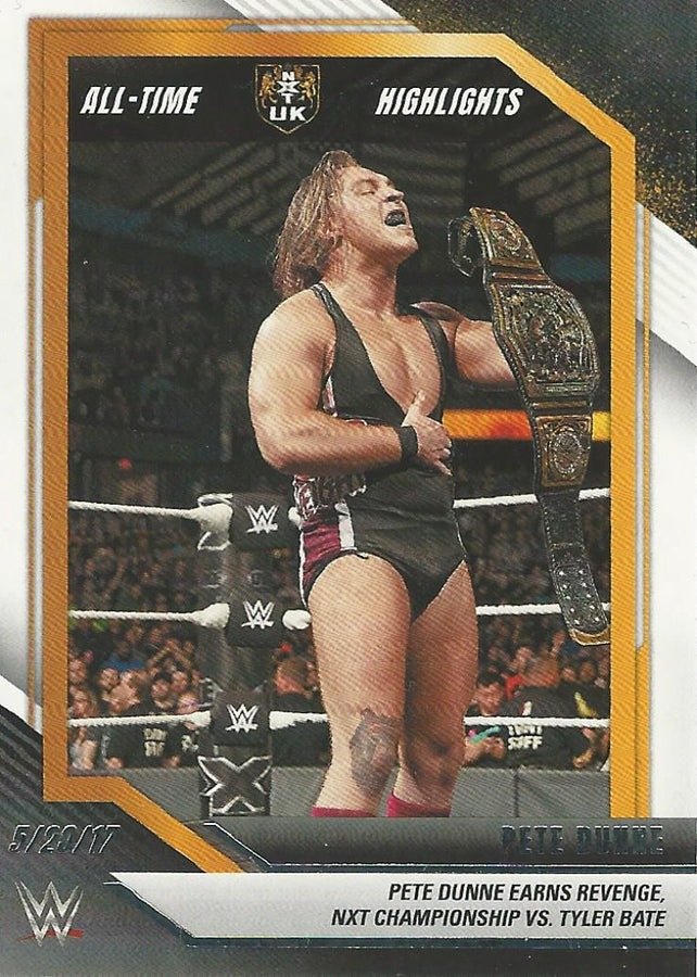 WWE Panini NXT 2022 All Time Highlights Pete Dunne #11