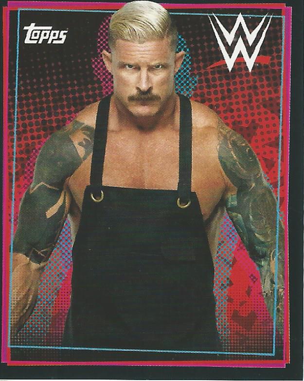 WWE Topps Road to Wrestlemania Stickers 2021 Dexter Lumis #126
