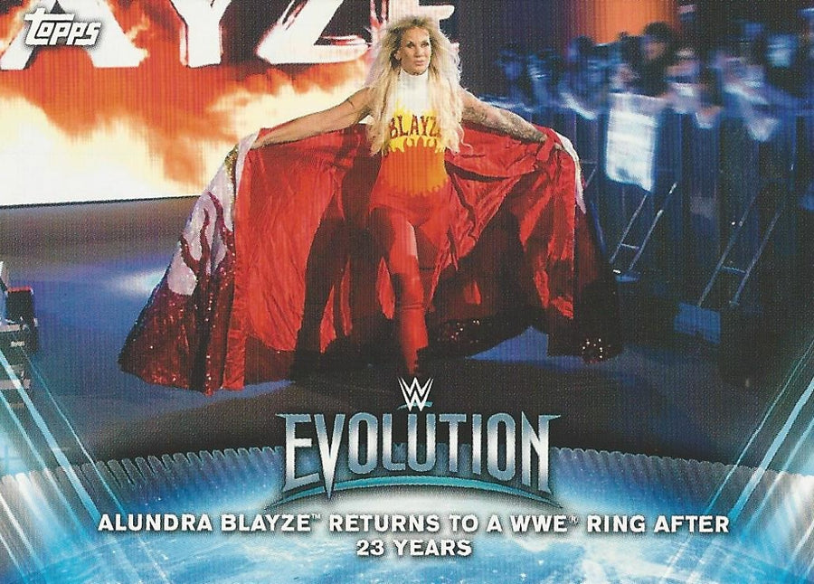 WWE Topps Women Division 2019 Alundra Blayze WE2