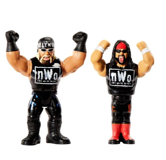 WWE Mattel Retro NWO Hollywood" Hulk Hogan & Syxx Ringside Exclusive