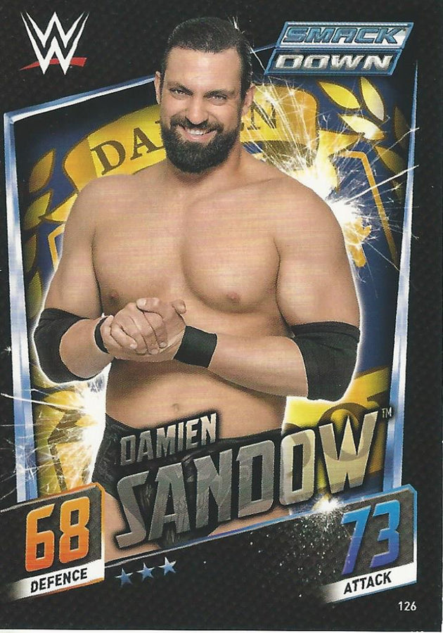 WWE Topps Slam Attax 2015 Then Now Forever Damien Sandow #126