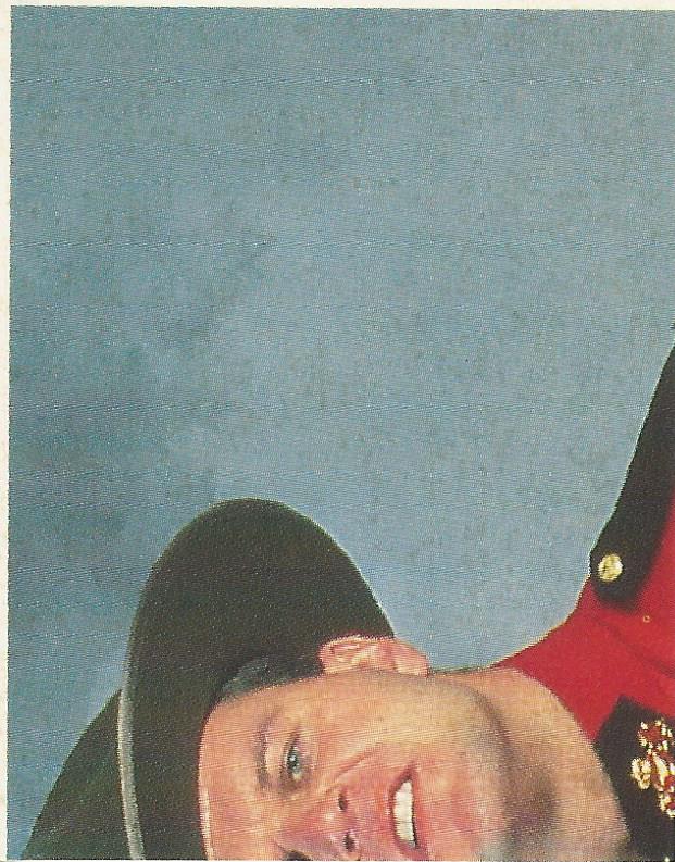 WWF Merlin Stickers 1991 The Mountie #126