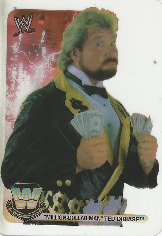 WWE Edibas Lamincards 2008 Million Dollar Man Ted Dibiase #126