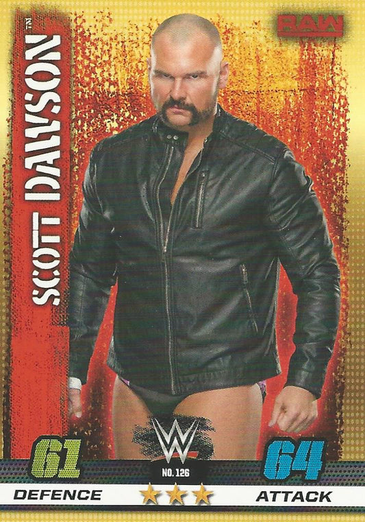 WWE Topps Slam Attax 10th Edition 2017 Scott Dawson #126