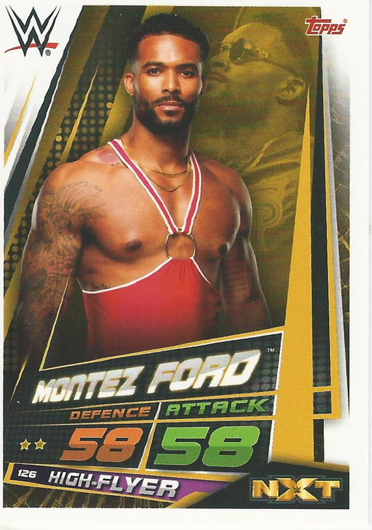 WWE Topps Slam Attax Universe 2019 Montez Ford #126