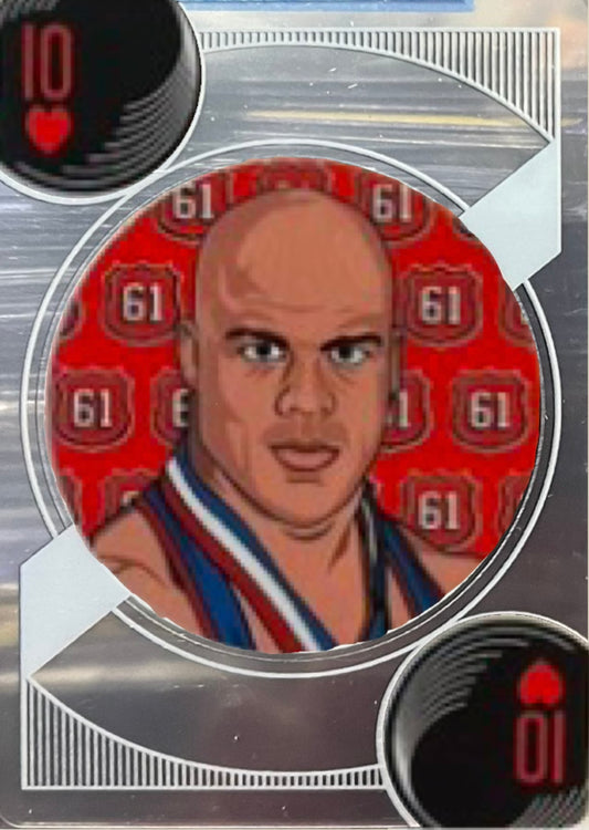Kurt Angle trading card PW Catalog