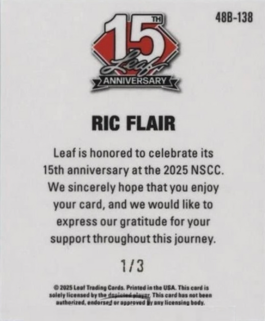 RIC Flair trading card PW Catalog