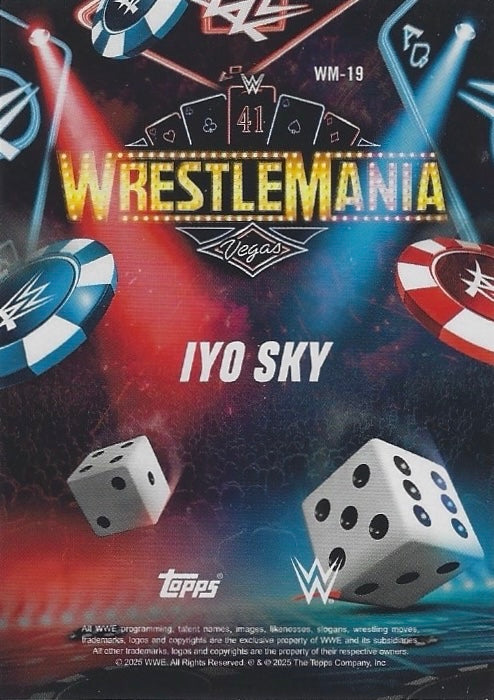 IYO SKY trading card PW Catalog