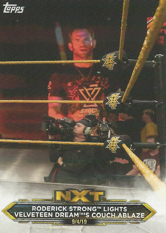 WWE Topps NXT 2020 Roderick Strong #27
