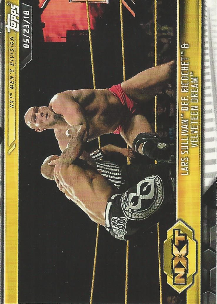 WWE Topps NXT 2019 Lars Sullivan #27