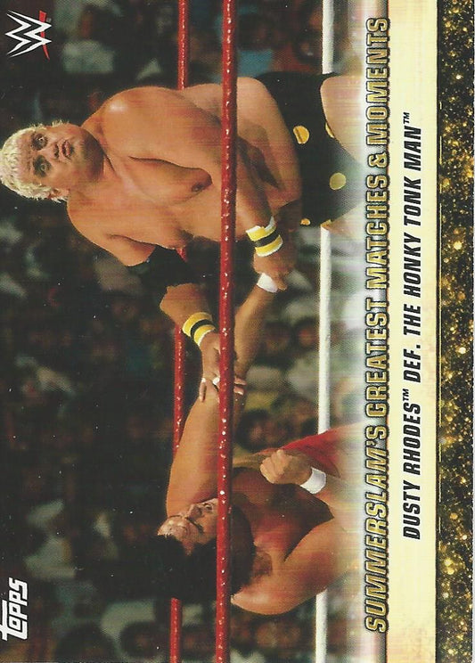 WWE Topps Summerslam 2019 Dusty Rhodes GM-3 trading card PW Catalog
