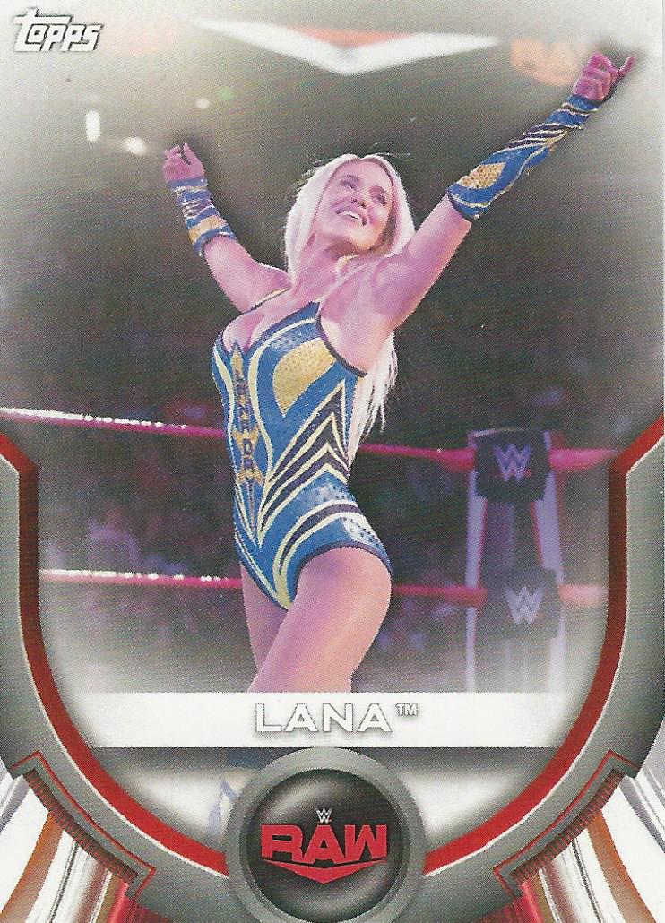 WWE Topps Women Division 2020 Lana RC-27 trading card PW Catalog
