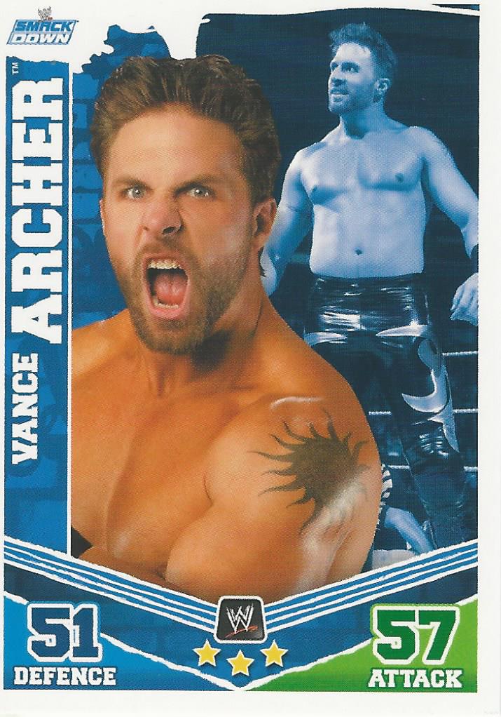 WWE Topps Slam Attax Mayhem 2010 Vance Archer #127
