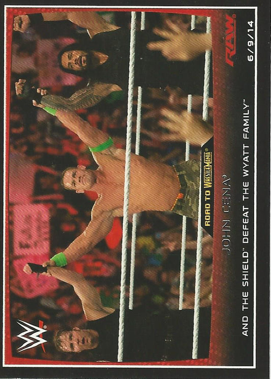 WWE Topps Road to Wrestlemania 2015 John Cena #27