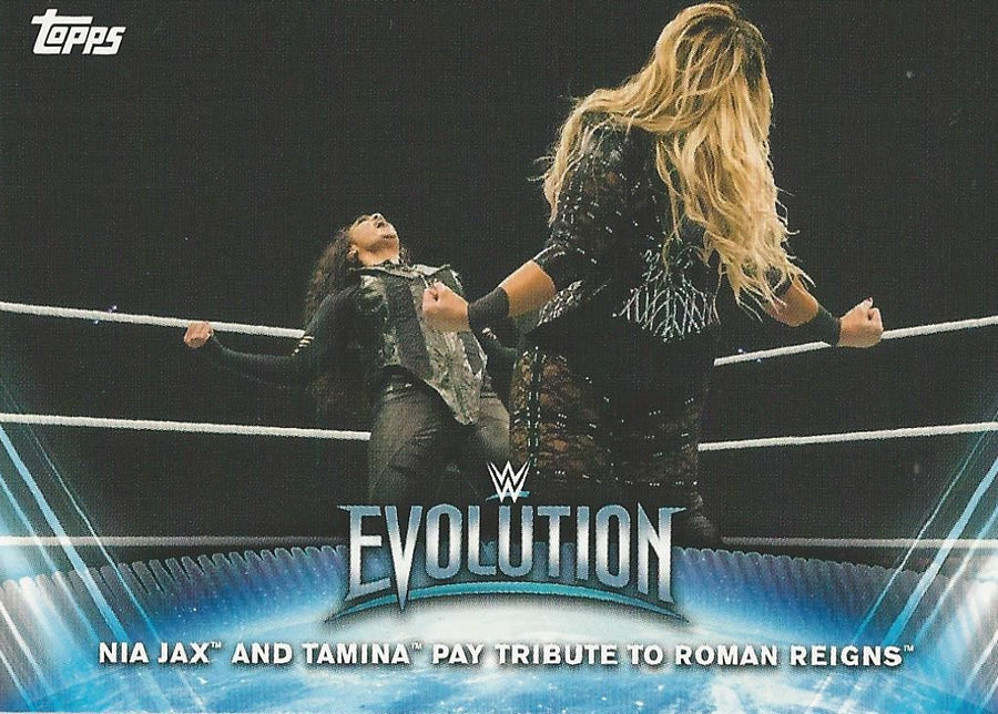 WWE Topps Women Division 2019 Tamina and Nia Jax WE3