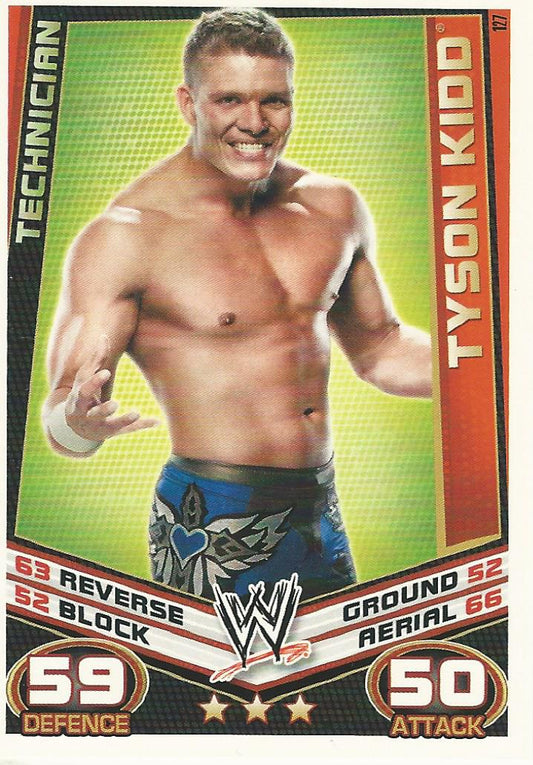 WWE Topps Slam Attax Rebellion 2012 Tyson Kidd #127