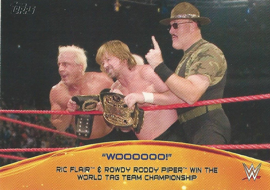 WWE Topps 2015 Ric Flair 7 of 10