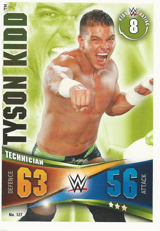 WWE Topps Slam Attax Rivals 2014 Tyson Kidd #127