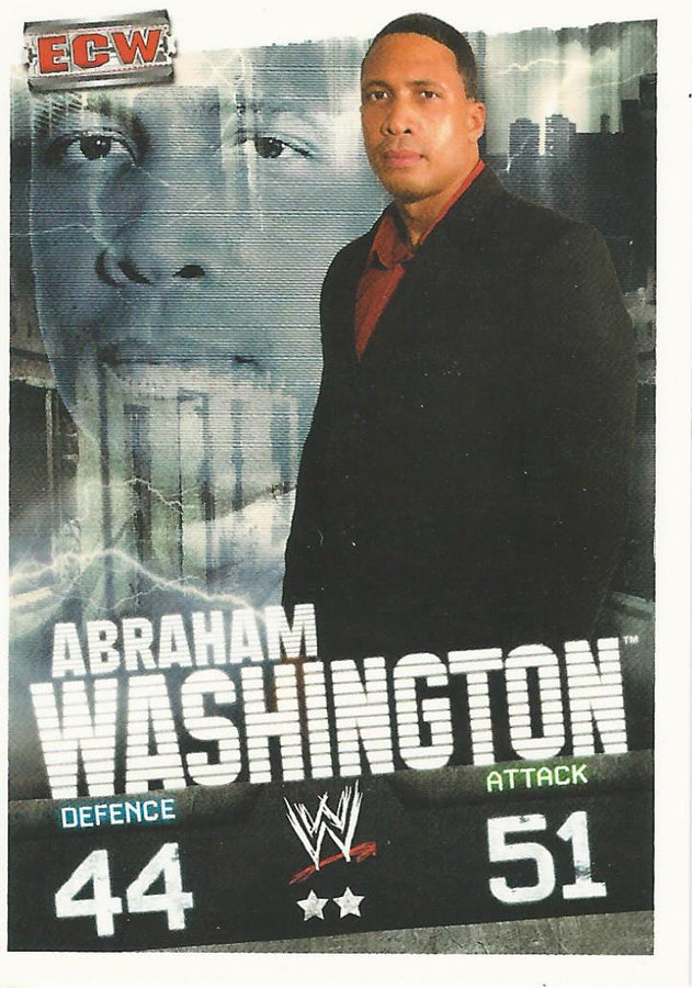 WWE Topps Slam Attax Evolution 2010 Abraham Washington #127
