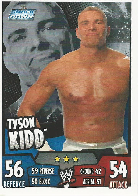 WWE Topps Slam Attax Rumble 2011 Tyson Kidd #127