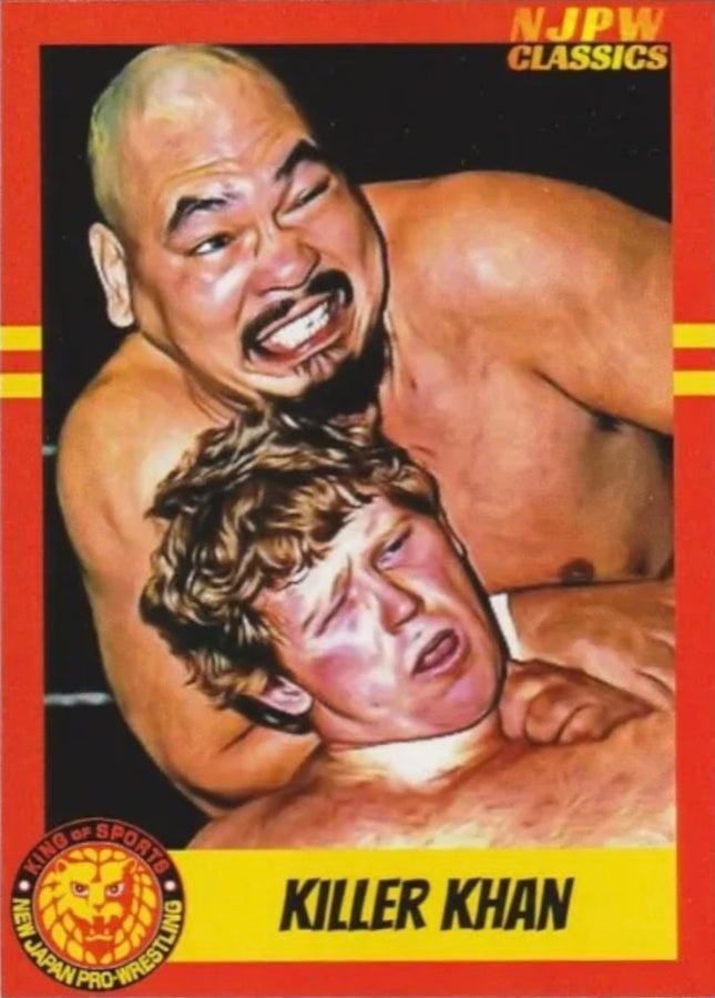 Killer Khan trading card PW Catalog