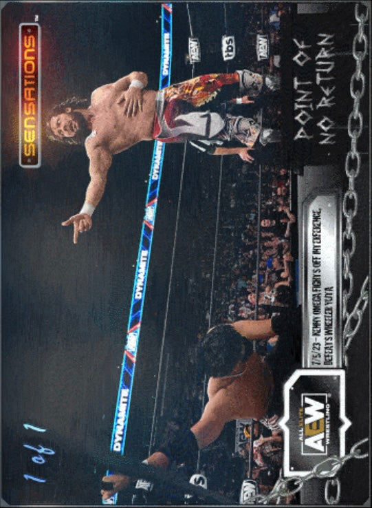 7/5/23 – Kenny Omega – Kenny Omega Fights OFF Interference, Defeats Wheeler Yuta