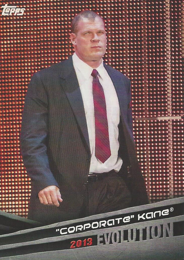 WWE Topps 2018 Kane E28 trading card PW Catalog