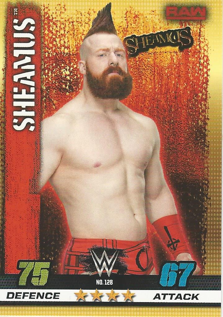 WWE Topps Slam Attax 10th Edition 2017 Sheamus #128