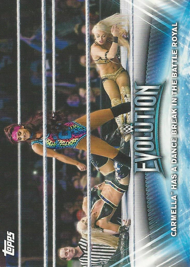 WWE Topps Women Division 2019 Carmella WE4 trading card PW Catalog