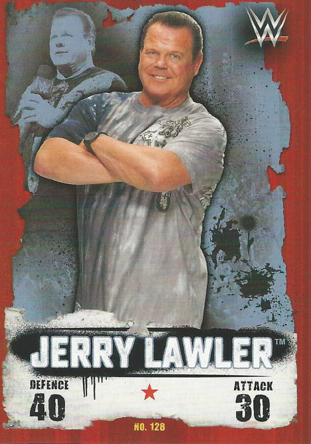 WWE Topps Slam Attax Takeover 2016 Jerry Lawler #128
