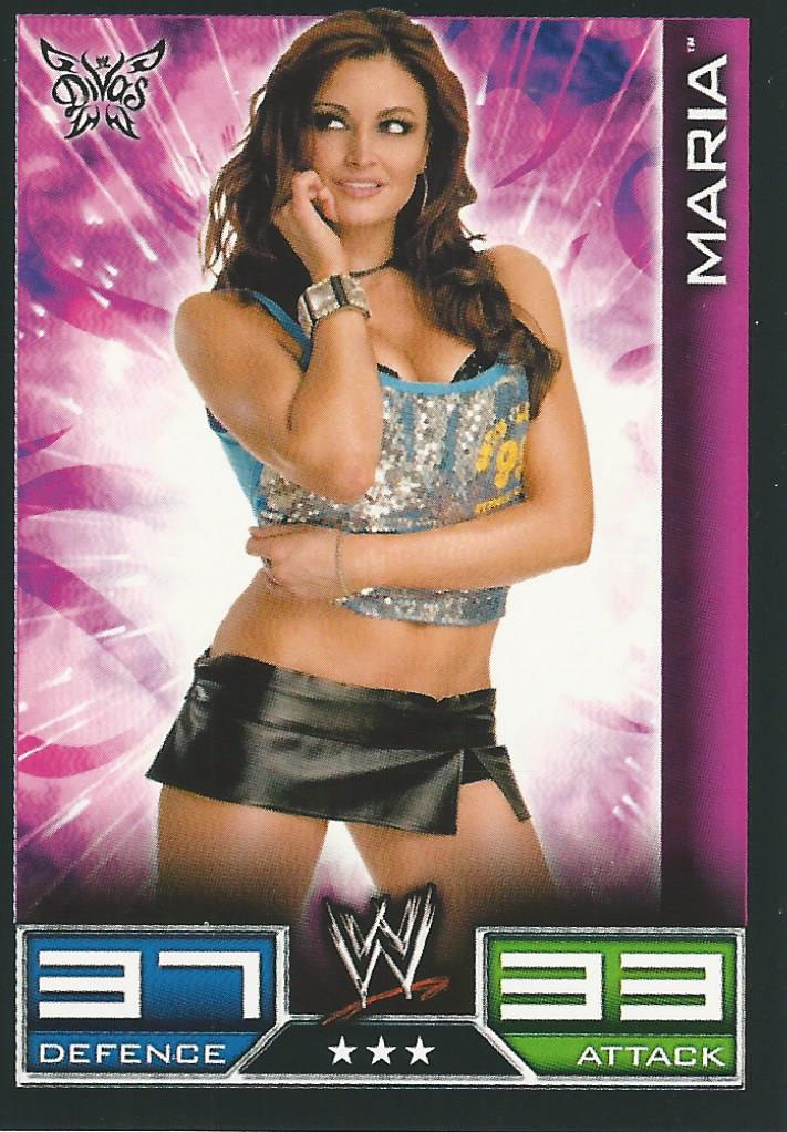 WWE Topps Slam Attax 2008 Maria Kanellis #128