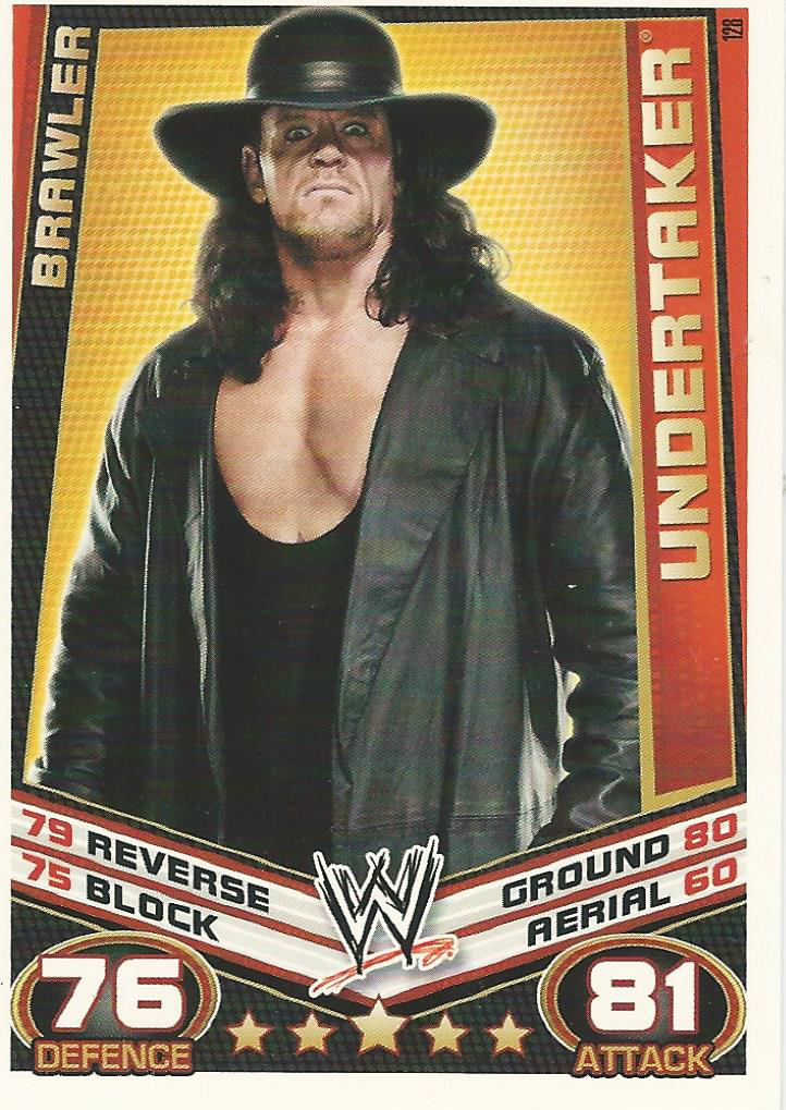 WWE Topps Slam Attax Rebellion 2012 Undertaker #128