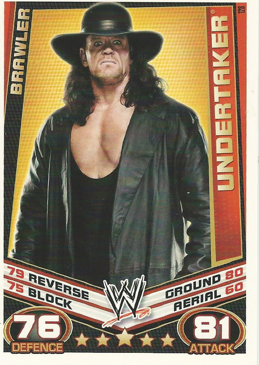 WWE Topps Slam Attax Rebellion 2012 Undertaker #128
