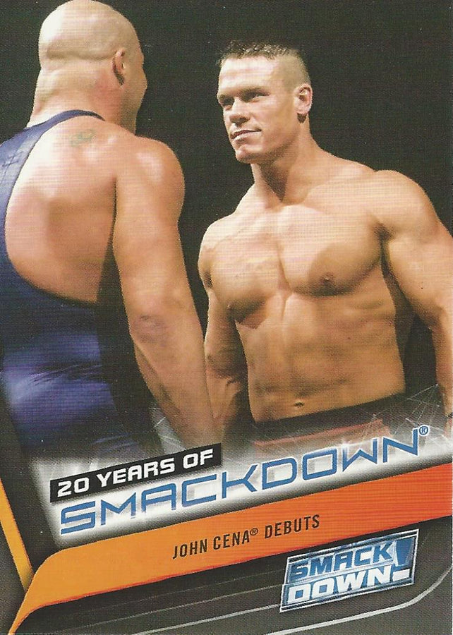 WWE Topps Smackdown 2019 John Cena SD-8 trading card PW Catalog