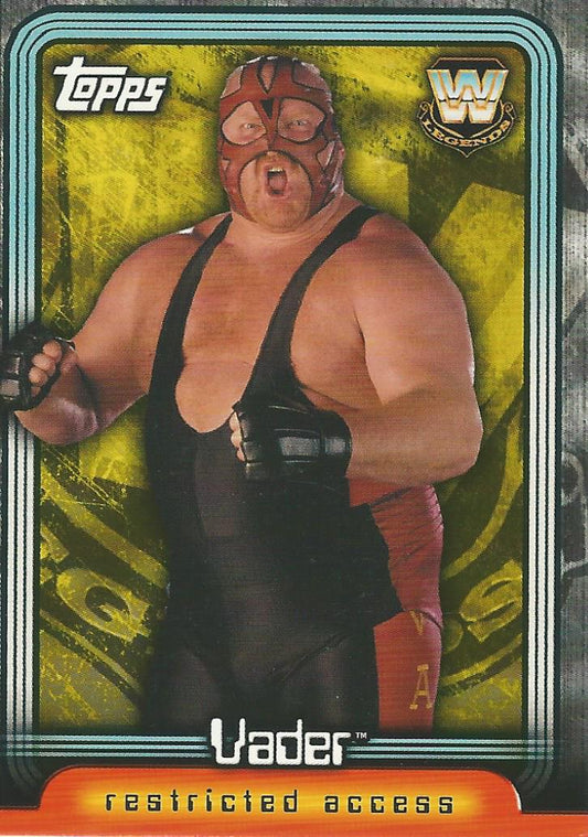 WWE Topps Insider 2006 Vader L21 trading card PW Catalog
