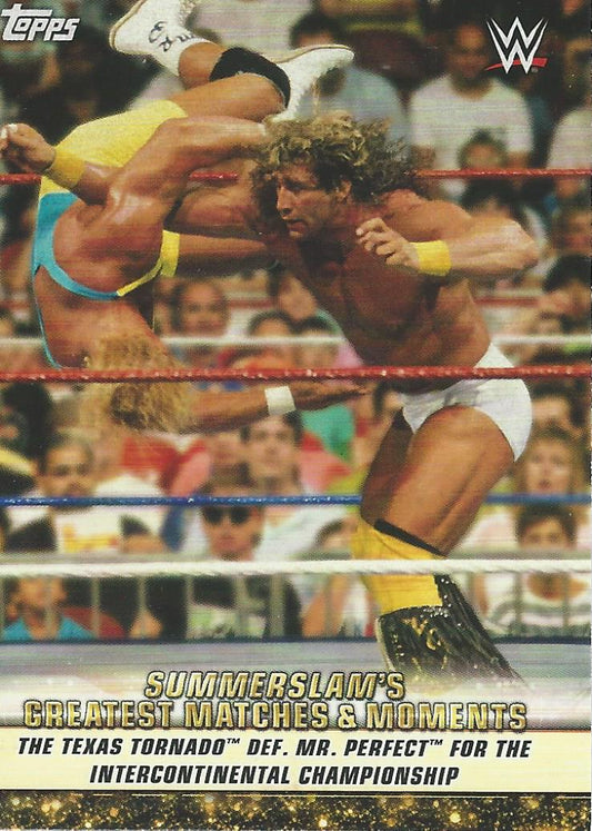 WWE Topps Summerslam 2019 Texas Tornado GM-4 trading card PW Catalog