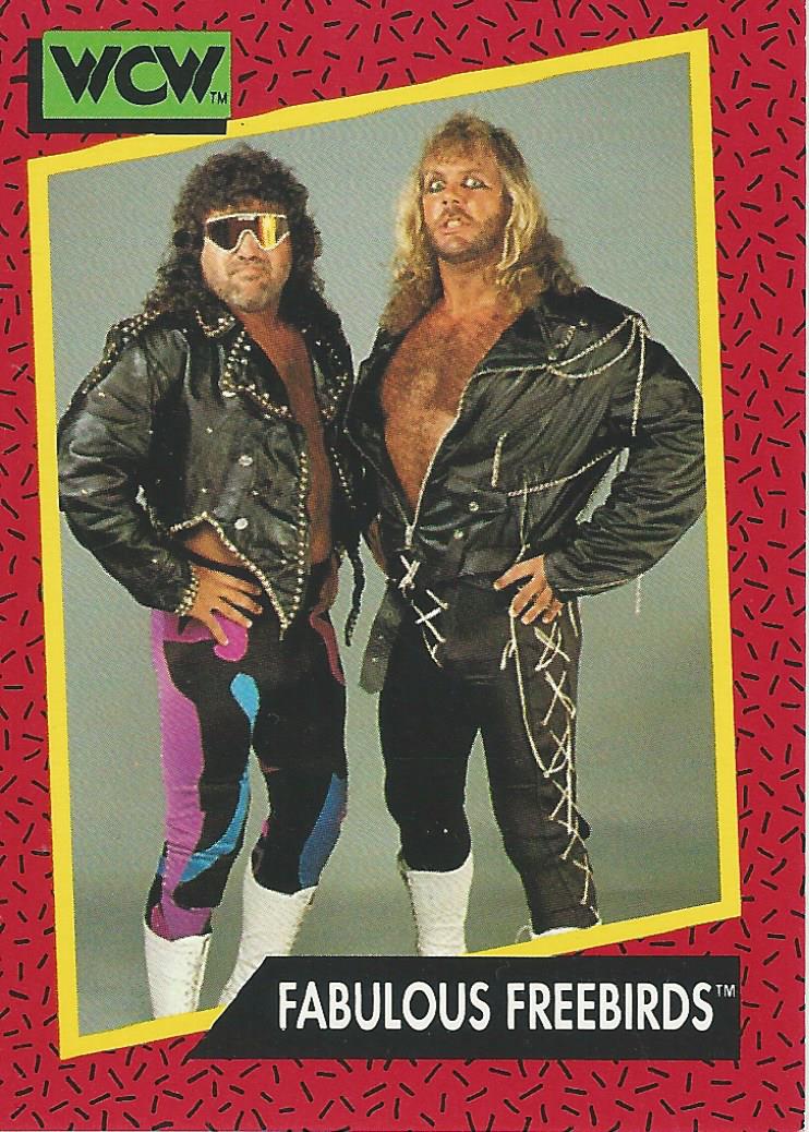 WCW Impel 1991 Michael Hayes Jimmy Garvin #128