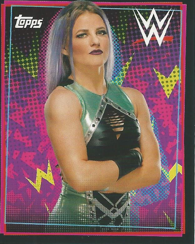 WWE Topps Road to Wrestlemania Stickers 2021 Candice LaRae #128