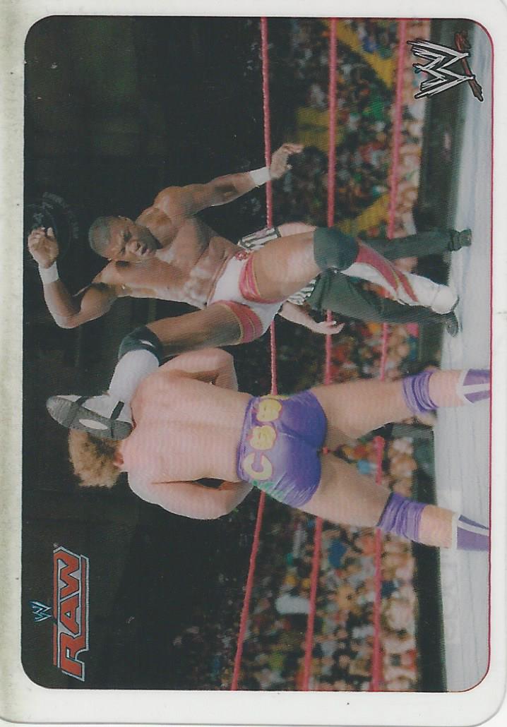 WWE Edibas Lamincards 2006 Shelton Benjamin #128